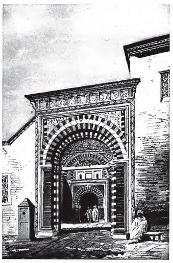 Entrance to the Kasba, Sousse, 
1887