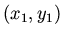 $ (x_1,y_1)$