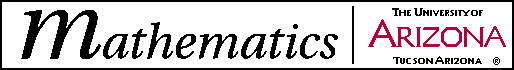 Department of Mathematics