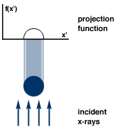 the projection function