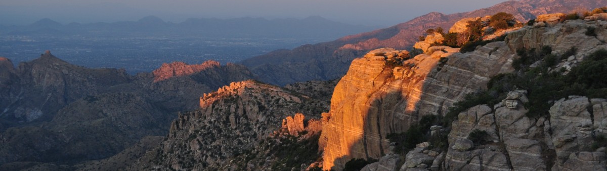 Sunrise from Mount Lemmon