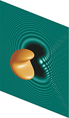 diffraction behind an obstacle